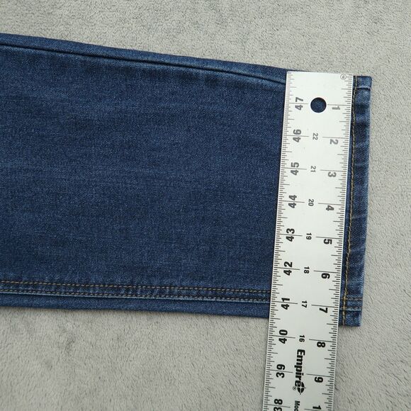 Seven7 Jeans Women's Size 12 Blue High-Rise 90's Straight Denim 29" Inseam NWT - Picture 5 of 16